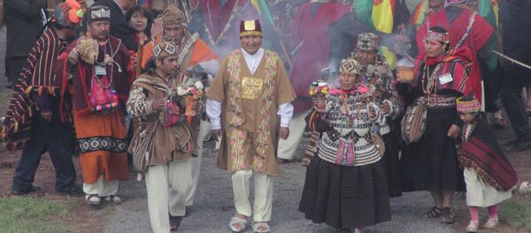 Evo Morales, presidente de Bolivia - Sputnik Mundo