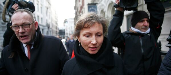 Marina, viuda del ex oficial del KGB Alexandr Litvinenko Marina, viuda del ex oficial del KGB Alexandr Litvinenko - Sputnik Mundo