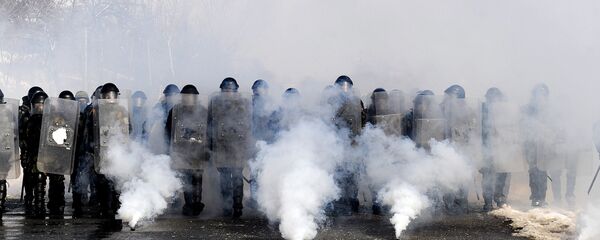 European Union police - Sputnik Mundo