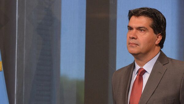 Jorge Capitanich, jefe del Gobierno de Argentina - Sputnik Mundo