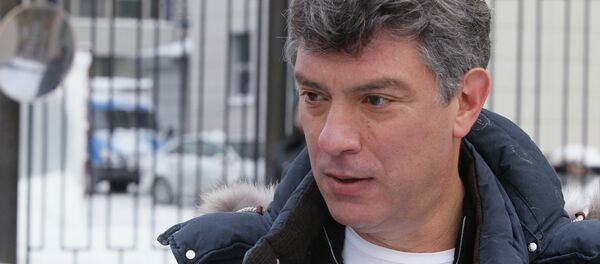 Opositor Borís Nemtsov Opositor Borís Nemtsov - Sputnik Mundo