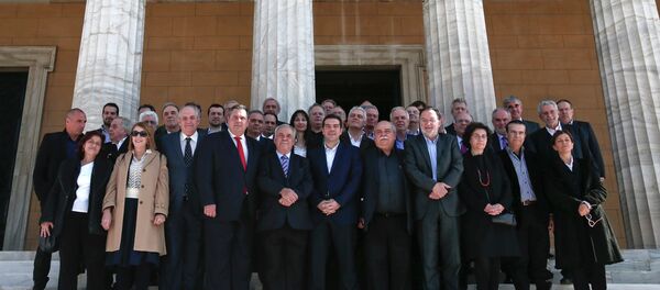 Nuevo Gobierno de Grecia - Sputnik Mundo