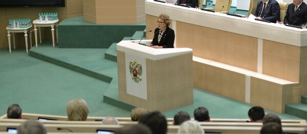 Valentina Matvienko, presidenta del Senado ruso - Sputnik Mundo