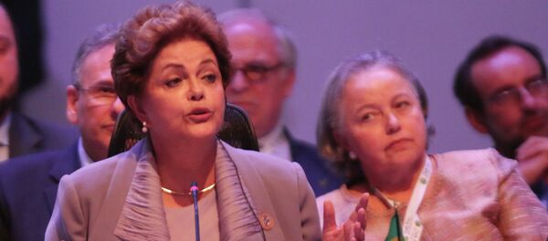 Dilma Rousseff, presidenta de Brasil - Sputnik Mundo