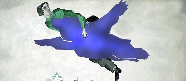 Un cuadro retocado de Marc Chagall Un cuadro retocado de Marc Chagall - Sputnik Mundo