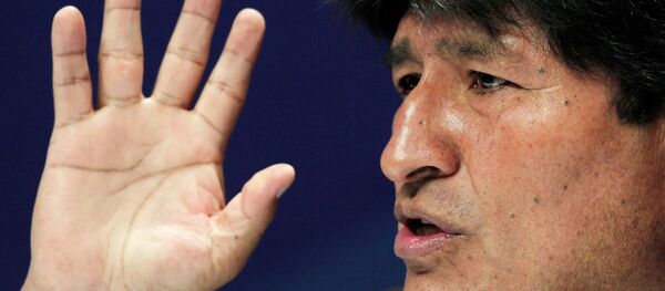 Evo Morales, presidente de Bolivia - Sputnik Mundo