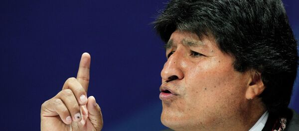 Evo Morales, presidente de Bolivia - Sputnik Mundo