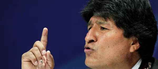 Bolivia's President Evo Morales speaks during a news conference at the CELAC summit in San Antonio de Belen Heredia province January 29, 2015. - Sputnik Mundo