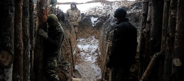 Militares ucranianos en el este de Ucrania - Sputnik Mundo