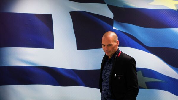 Yanis Varoufakis, ministro de Finanzas de Grecia - Sputnik Mundo