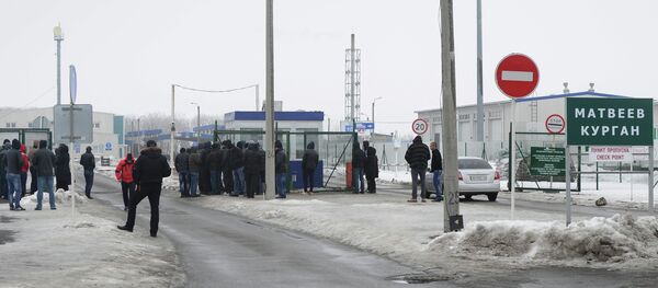 Rusia-Ucrania frontera Rusia-Ucrania frontera - Sputnik Mundo