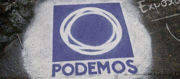 Logo de Podemos - Sputnik Mundo