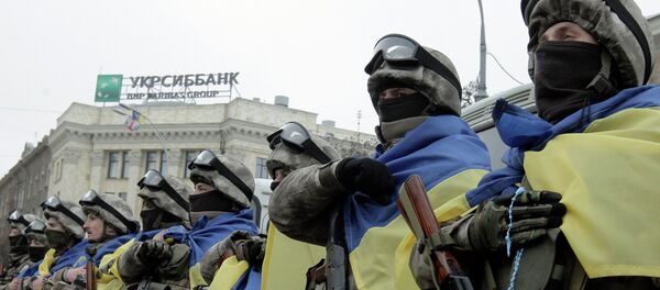 Efectivos de las FFAA de Ucrania (archivo) - Sputnik Mundo