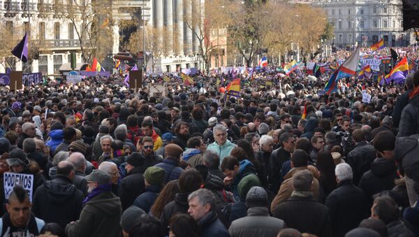 Marcha del Cambio - Sputnik Mundo