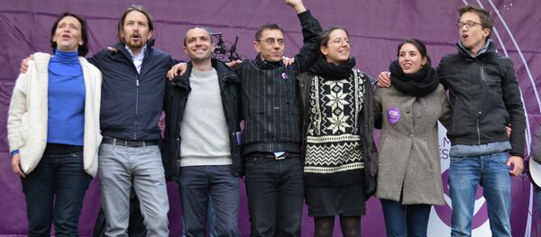 Podemos, 31 de enero, 2015 - Sputnik Mundo