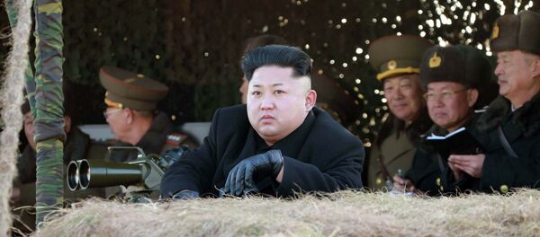 Ким Чен Ын, лидер КНДР - Sputnik Mundo