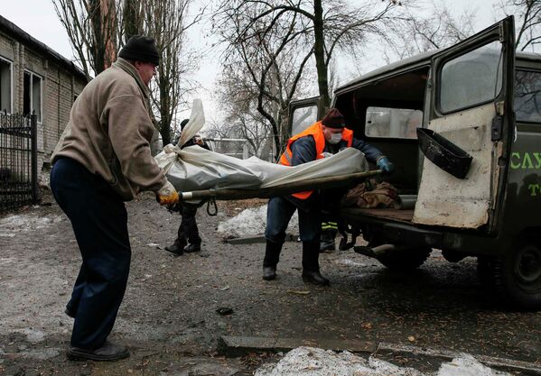 Donetsk después de los ataques del domingo - Sputnik Mundo