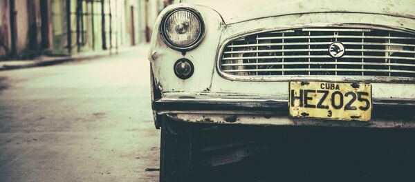 Automóvil en Cuba - Sputnik Mundo