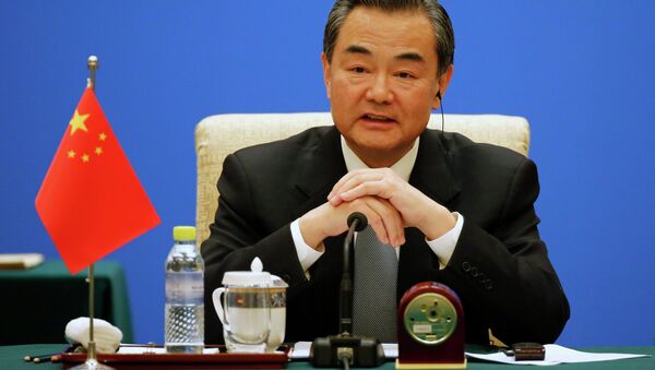 Wang Yi, canciller chino - Sputnik Mundo