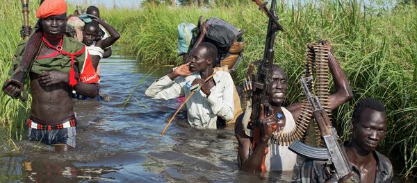 Rebeldes sursudaneses (archivo) - Sputnik Mundo