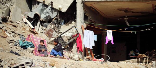 Situación en Gaza Situación en Gaza - Sputnik Mundo