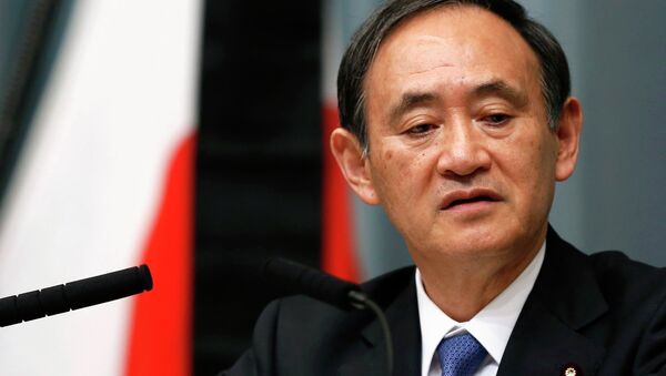 Yoshihide Suga, secretario general del Gobierno de Japón - Sputnik Mundo