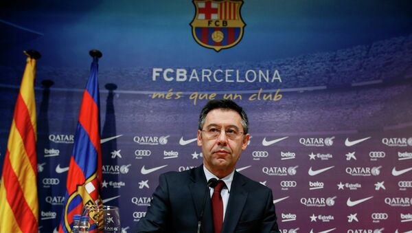 Josep Maria Bartomeu, presidente del club Barcelona - Sputnik Mundo