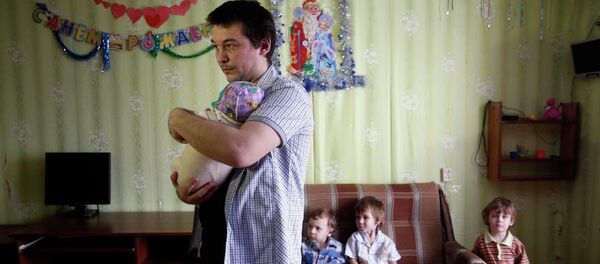 Familia de Svetlana Davídova Familia de Svetlana Davídova - Sputnik Mundo