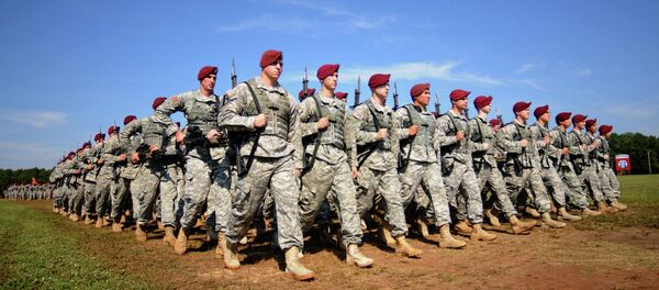 Paracaidistas estadounidenses - Sputnik Mundo