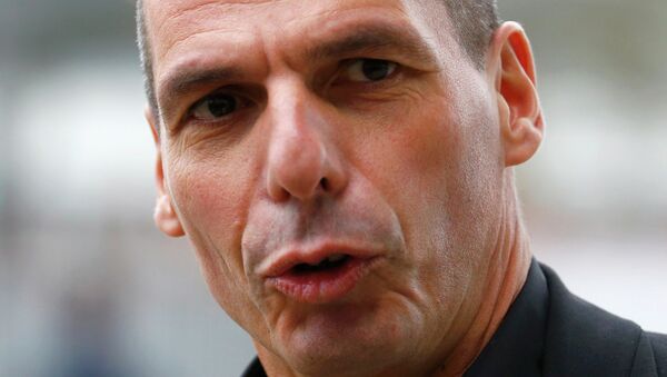 Yanis Varoufakis, ministro heleno de Finanzas Yanis Varoufakis, ministro heleno de Finanzas - Sputnik Mundo