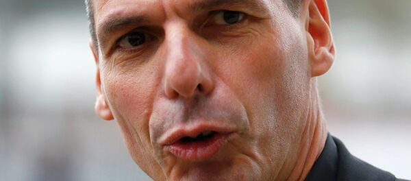Yanis Varoufakis, ministro heleno de Finanzas Yanis Varoufakis, ministro heleno de Finanzas - Sputnik Mundo