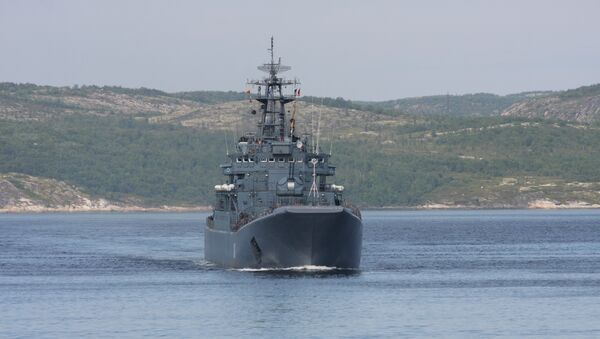 Gran buque de desembarco Alexandr Otrakovski - Sputnik Mundo