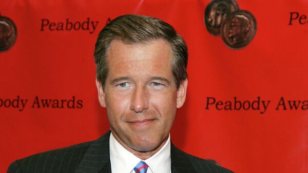 Американский телеведущий и главный редактор NBC Nightly News Брайан Дуглас Уильямс - Sputnik Mundo