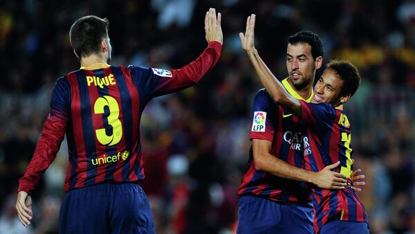 Neymar FC Barcelona Neymar FC Barcelona - Sputnik Mundo