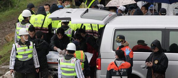 Accidente del avión de TransAsia Airways en Taiwán - Sputnik Mundo