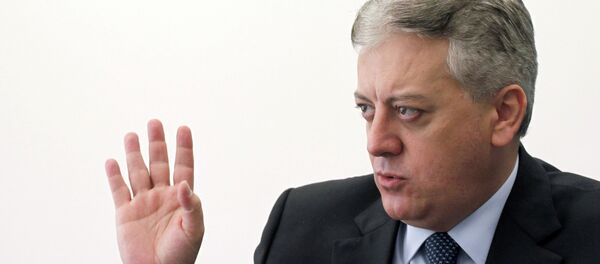 Aldemir Bendine, ex presidente de la petrolera Petrobras Aldemir Bendine, ex presidente de la petrolera Petrobras - Sputnik Mundo