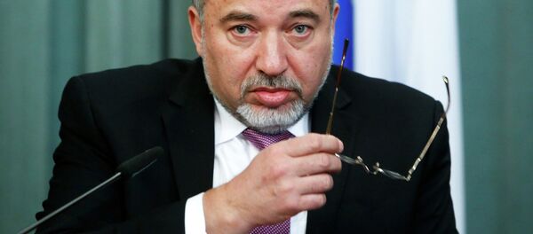 Avigdor Lieberman, ministro de Exteriores de Israel - Sputnik Mundo