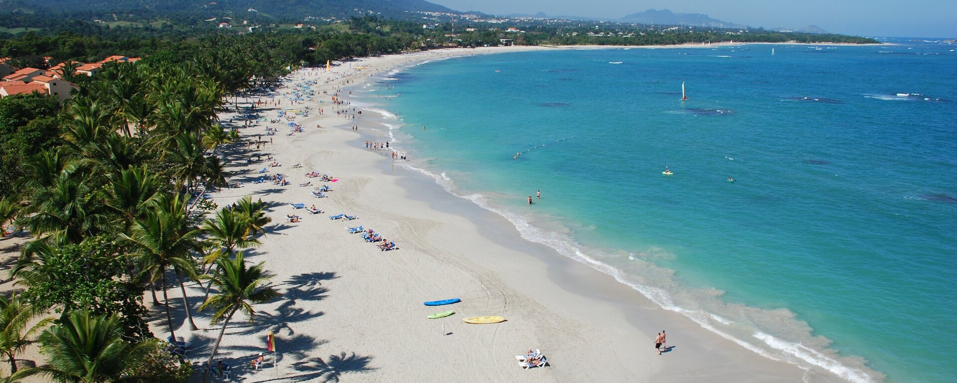 Playa en Puerto Plata, República Dominicana  - Sputnik Mundo, 1920, 20.08.2021