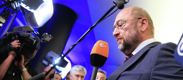 Martin Schulz, presidente del Parlamento Europeo - Sputnik Mundo