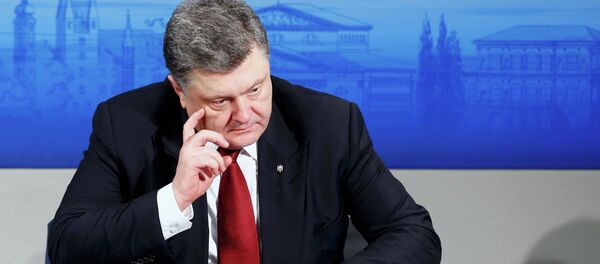 Petró Poroshenko, presidente de Ucrania - Sputnik Mundo