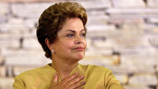 Dilma Rousseff, presidenta de Brasil - Sputnik Mundo