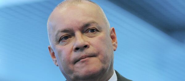 Dmitri Kiseliov, director general de la agencia  Rossiya Segodnya (RS) - Sputnik Mundo