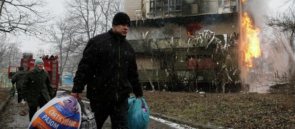 Situación en Donetsk Situación en Donetsk - Sputnik Mundo