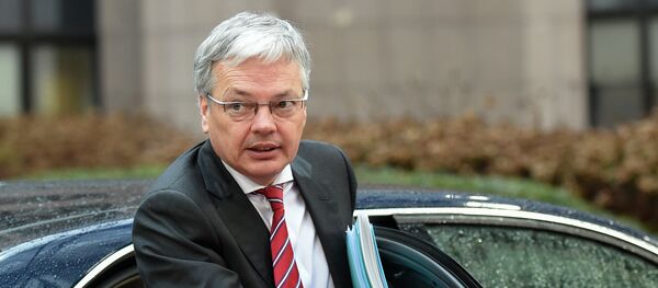 Belgian Foreign Minister Didier Reynders - Sputnik Mundo