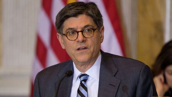 Treasury Secretary Jacob Lew - Sputnik Mundo