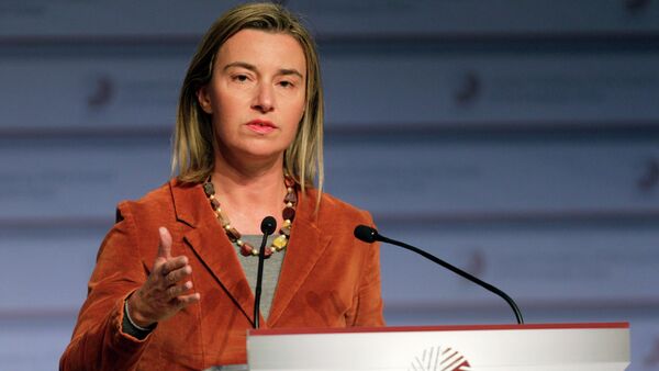 Federica Mogherini - Sputnik Mundo