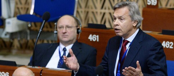 Alexéi Pushkov, jefe del Comité de asuntos internacionales de la Cámara Baja del Parlamento ruso - Sputnik Mundo
