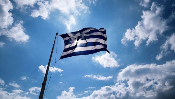 Bandera de Grecia - Sputnik Mundo