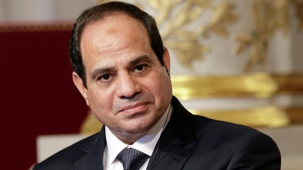 Egyptian President Abdel Fattah al-Sisi  - Sputnik Mundo