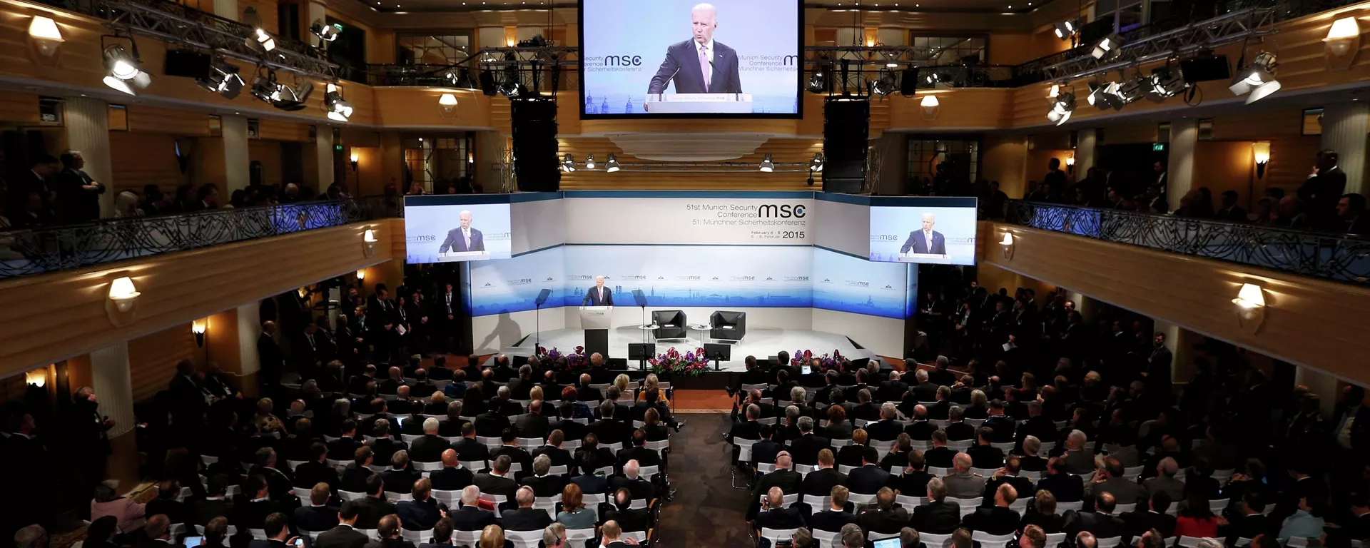 Joe Biden en la Conferencia de Seguridad de Múnich (archivo) - Sputnik Mundo, 1920, 05.05.2021